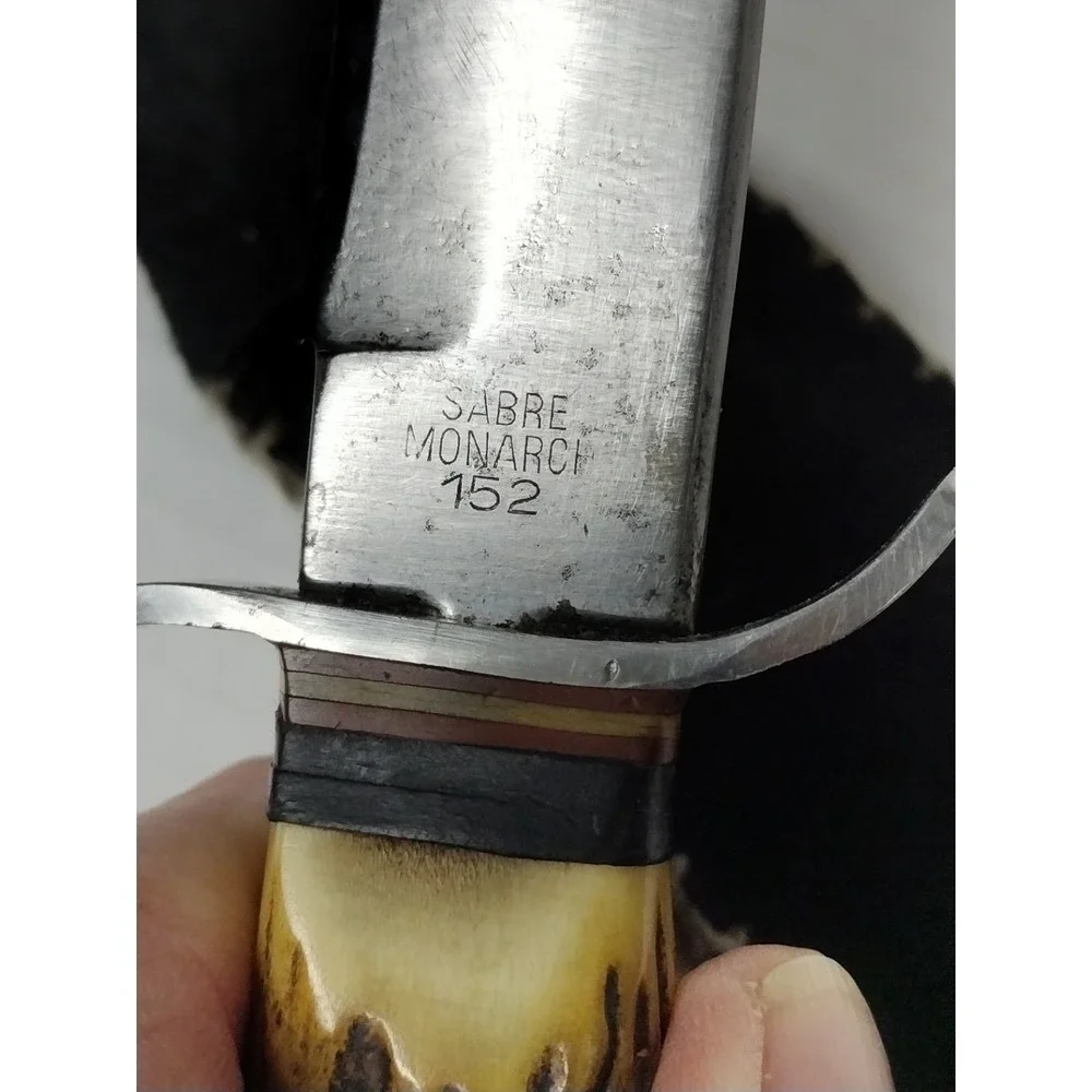 Vtg Original Bowie Knife Sabre Monarch # 152-6